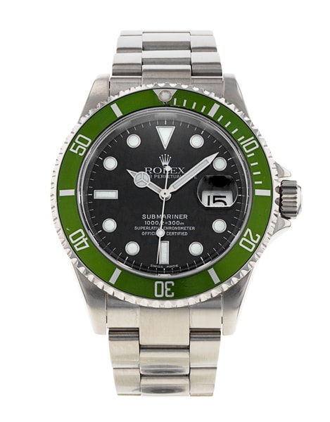Rolex Submariner 16610 LV Flat Four